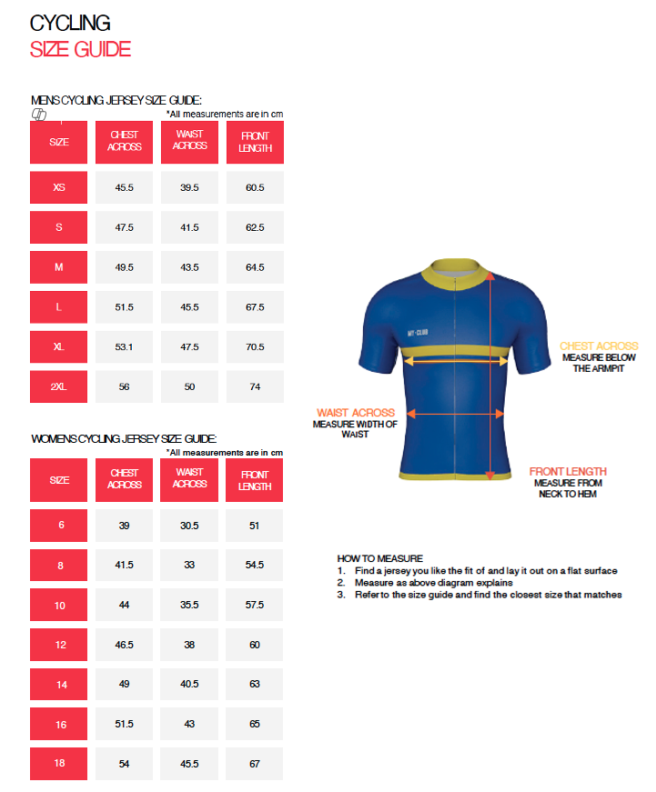 sizing guide